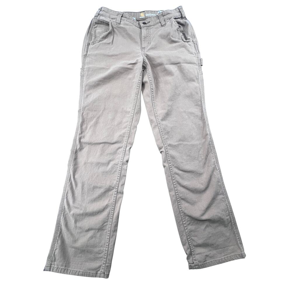 Carhartt Original Fit Gray Carpenter Pants